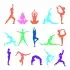 Yoga Decal Cuttable Designs