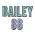 Shadow Stacked Block 3-Color Machine Embroidery Font Bailey
