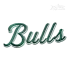 Script Shadow Machine Embroidery Go Bulls Designs