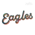 Script 2-Color Shadow Stacked Machine Embroidery Font Eagles