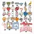 Alabama State Icons Bundle Machine Embroidery Design by Apex All