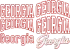 Georgia Huge Bundle Machine Embroidery Design Names Text