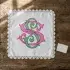 Bresia 2-letter Interlocking Monogram Machine Embroidery SS